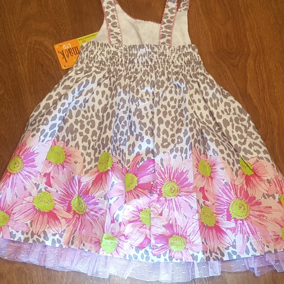 PENELOPE MACK DRESS PINK FLOWERS SPRING EASTER 2T - Picture 2 of 4